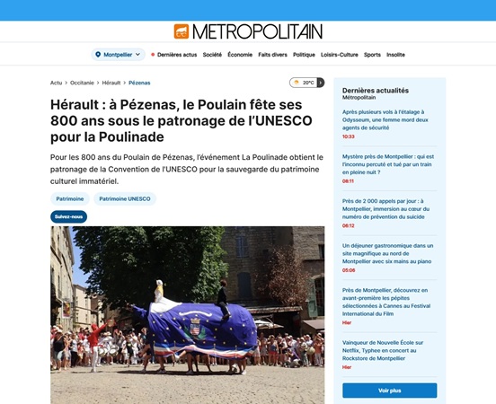 Aperçu de l'article Actu.fr - 800 ans sous le patronage de l'UNESCO