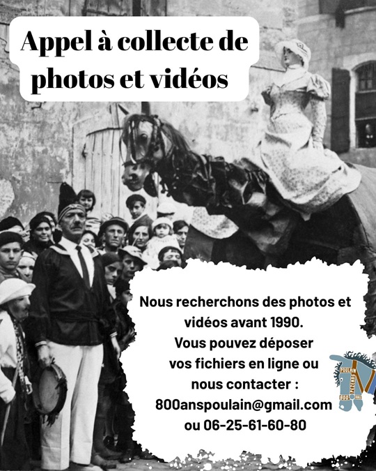 Appel à collectes de photos et vidéos